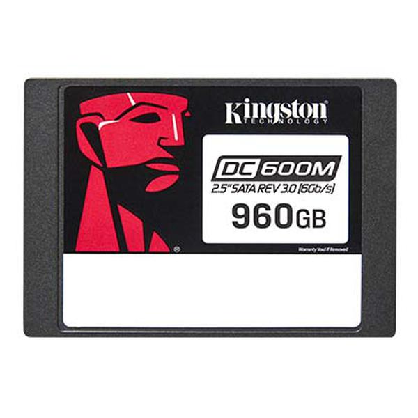 Disco Sólido Ssd Kingston Data Center Enterprise Dc600M de 960GB, 2.5 Sata, Nand 3D Tlc (SEDC600M/960G)
