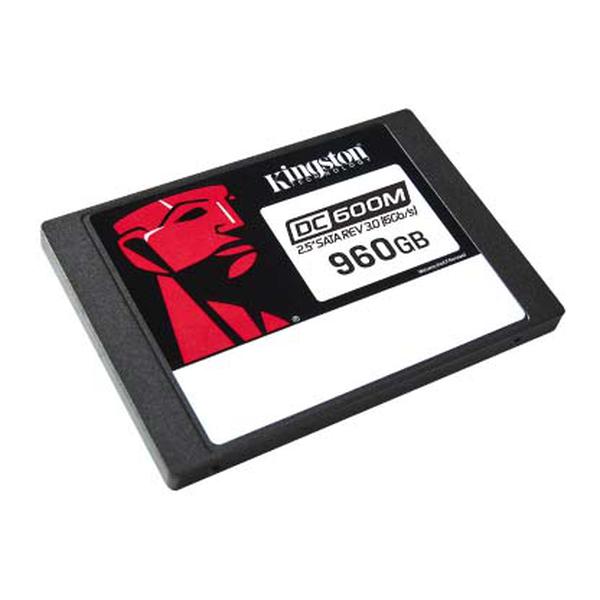 Disco Sólido Ssd Kingston Data Center Enterprise Dc600M de 960GB, 2.5 Sata, Nand 3D Tlc (SEDC600M/960G)