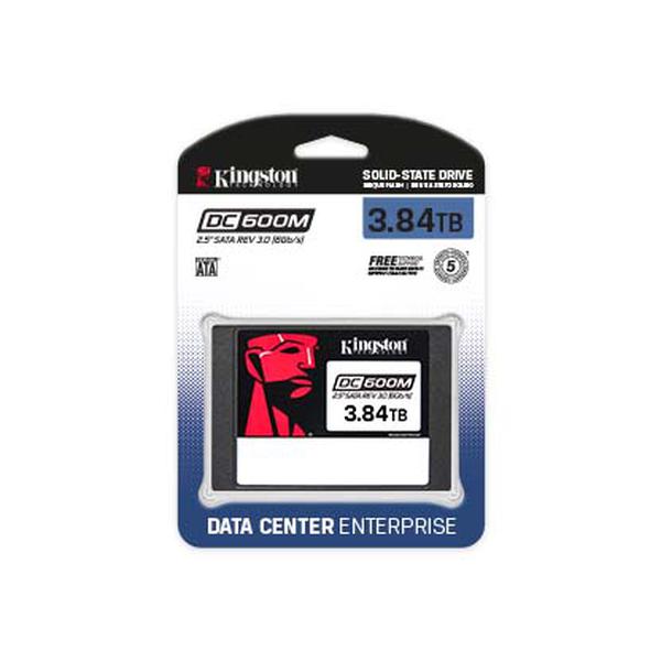 Disco Sólido Ssd Kingston Data Center Enterprise Dc600M de 3.84TB, 2.5, Sata, Nand 3D Tlc (SEDC600M/3840G)