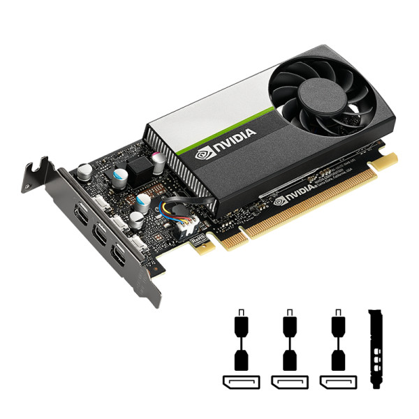 Tarjeta De Video Pny Nvidia Quadro T400 De 4gb Gddr6 (VCNT4004GB-PB)