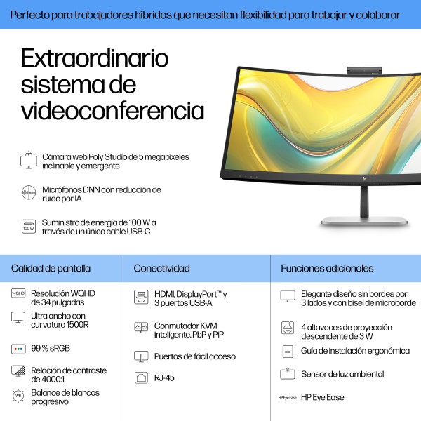 BAD BOX S5 PRO 534PM WQHD USB-C CONF MON (9E0Z2UT#AKH)