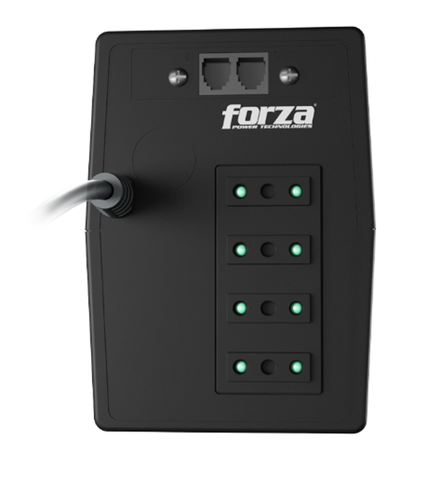 UPS Interactiva Forza NT752 750VA 375W 4 Cei Rj11 Torre Comp220V (NT-752C)