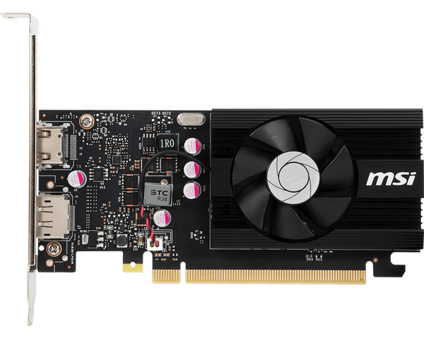 Tarjeta de Video Msi Geforce Gt1030 4GB Ram Ddr4 Oc Low Profile (912-V812-001)
