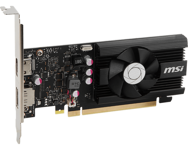 Tarjeta de video MSI GeForce GT 1030 4GB GDDR4 OC Low Profile (912-V812-001)