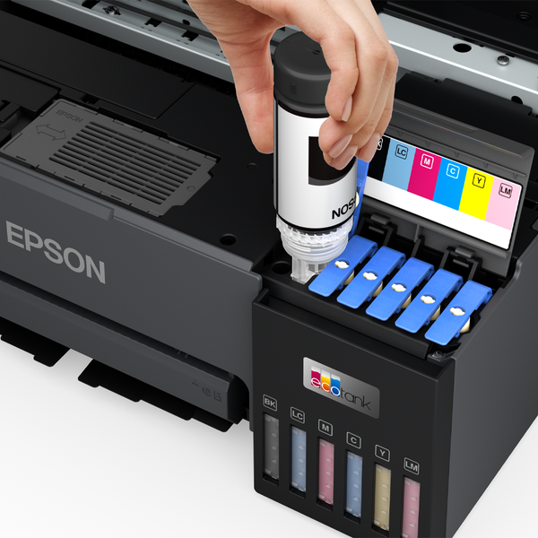 Impresora Fotografica Inalámbrica Epson Ecotank L8050, 22 Ppm, 1.440Dpi, Wi Fi,Usb (C11CK37301)