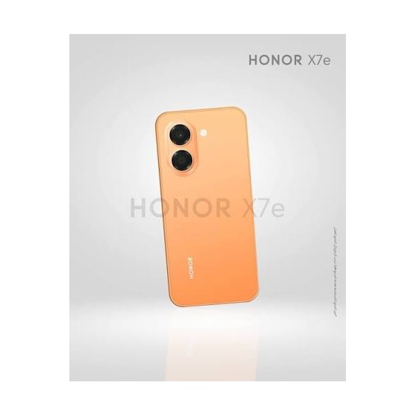 Honor X7e - Smartphone - Android - 256 GB - Orange - Touch - smartphone X7e 6+256GB Naranja