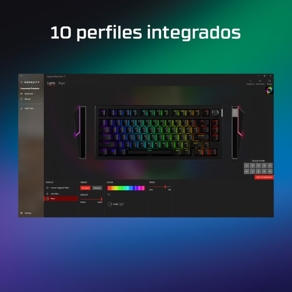 ALLOY RISE TECLADO GAMER 75 (7G7A4AA#ABM)