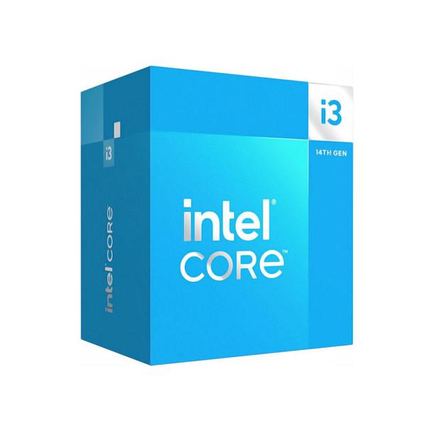 Procesador Intel Core i3-14100F de 14va Generación, 3.5 GHz (hasta 4.7 GHz), Socket 1700, Caché de 12 MB, Quad-Core.