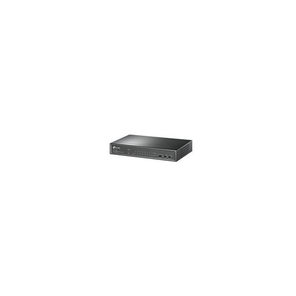 TP-Link TL-SF1009P - Conmutador - sin gestionar - 8 x 10/100 (PoE+) + 1 x 10/100 - sobremesa - PoE+ (65 W) (TL-SF1009P)