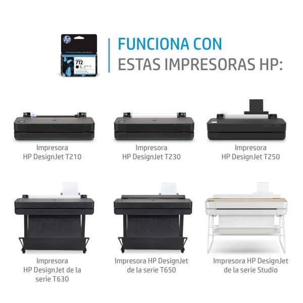 HP 712 3-Pack Tinta 29-ml Rojo (3ED78A)