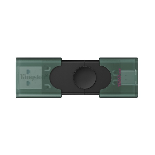 Kingston 128GB USB-A + USB-C 3.2 Gen 1 DataTraveler DuoG2 (DTDEG2/128GB)