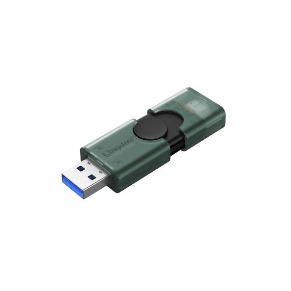 Kingston 128GB USB-A + USB-C 3.2 Gen 1 DataTraveler DuoG2 (DTDEG2/128GB)