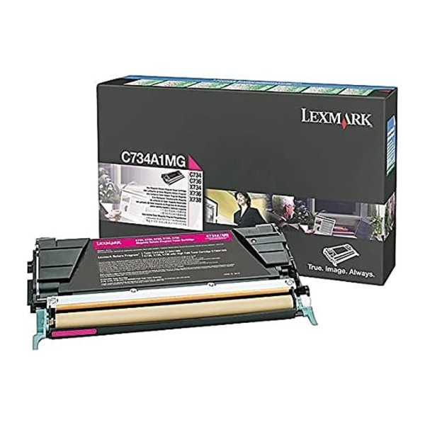 Toner C734A1MG Magenta Toner Cartridge 6K (C734A1MG)