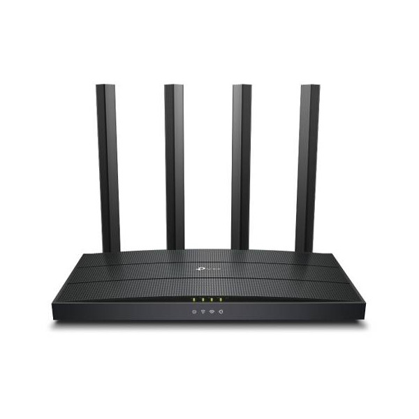 Enrutador Inalámbrico  TPLINK Archer AX12 V1 WiFi 6, Conmutador de 3 Puertos 1GbE, Doble Banda (ARCHER AX12)