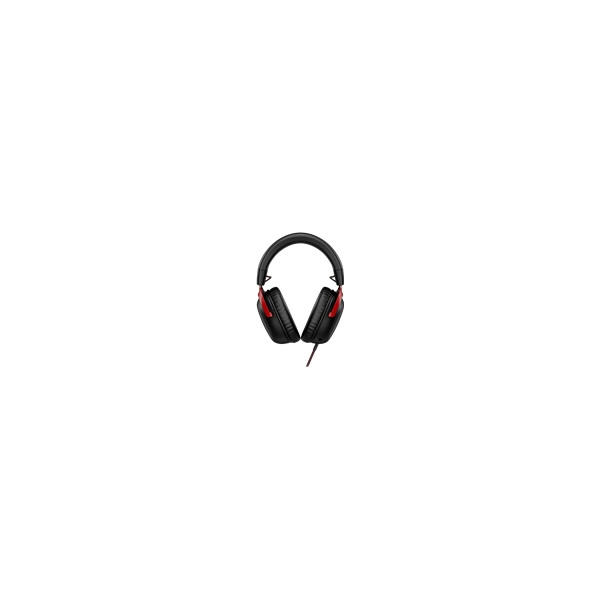 Auriculares HyperX Cloud 3 de Tamaño Completo con Cable USB/Conector de 3,5 mm  Negro/Rojo (727A9AA)