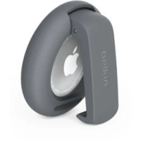 Carcasa Belkin protectora para etiqueta Bluetooth antipérdida - with clip gris oscuro para Apple AirTag