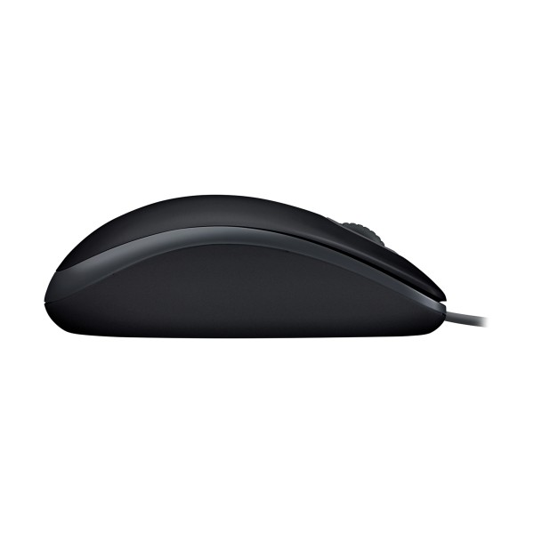 Logitech - Mouse - Wired - Black - M110 Silent (910-006756)