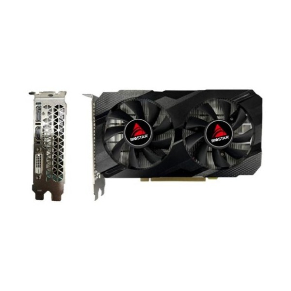Tarjeta de Video Biostar Rx580  2048SP Dual Fan 8GB 256bit GDDR5 Gaming (VA5815RV82)