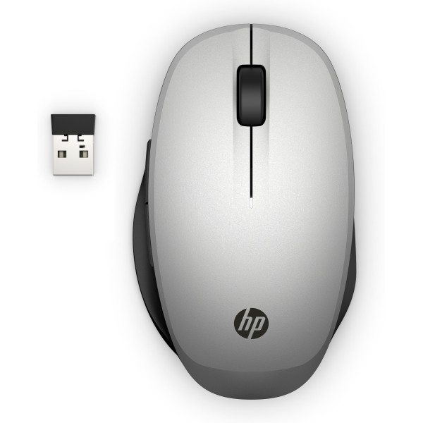 HP DUAL MODE SILVER MOUSE 300 LTNA (6CR72AA#ABM)
