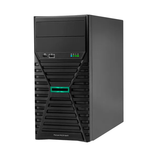 HPE ML30 Gen11 E-2414 1P 16G NHP 1TB Svr (P65094-001)