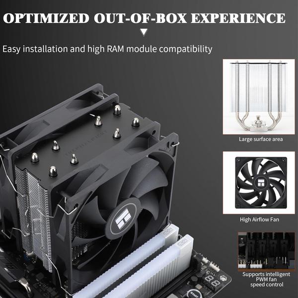 Ventilador para Cpu Thermalright Assassin X 120R Se (ASSASSINX120RSE)