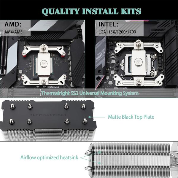 Ventilador para Cpu Thermalright Assassin X 120R Se (ASSASSINX120RSE)