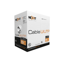 Nexxt Solutions Infrastructure - Bulk cable - UTP - 102 m RJ-45 - Gray - Cat5e 4P 25AWG CMX