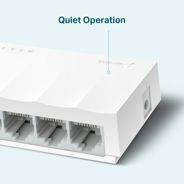 Switch de Escritorio TP-Link LS1005, de 5 Puertos, a 10 / 100Mbps (LS1005)