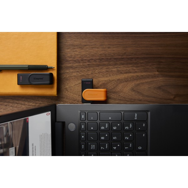 Kingston - USB flash drive - USB 3.2 Gen 1 - DataTraveler Exodia S Black (DTXS/64GB)