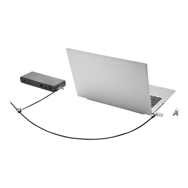 Kensington Slim NanoSaver 2.0 Dual Headed Lock - Bloqueo de cable de seguridad (K65023WW)