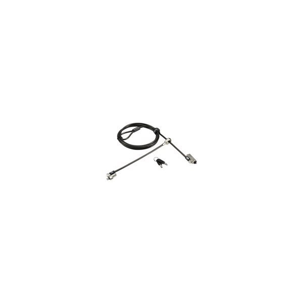 Kensington Slim NanoSaver 2.0 Dual Headed Lock - Bloqueo de cable de seguridad (K65023WW)