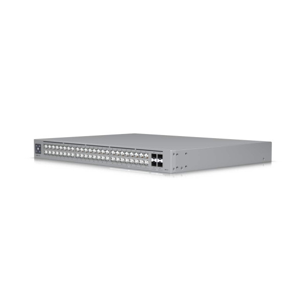 Ubiquiti Unifi Pro Max 48 A 48-port, Layer 3 Etherlighting switch with 2.5 GbE.