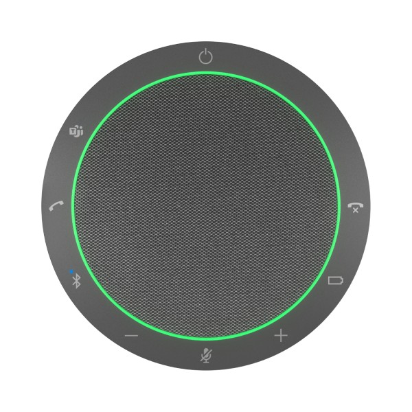 Jabra Speak2 55 MS - Altavoz manos libres - Bluetooth - Inalámbrico, con cable - USB-C, USB-A - Gris oscuro - Certificado para Microsoft Teams, Certificado con Microsoft Quick Pairing (2755-109)