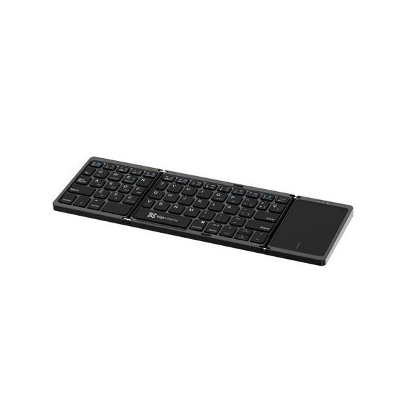 Klip Xtreme - Keyboard and Touchpad - Spanish - Wireless - Bluetooth 5.0 - Black - KCK-650S-BK