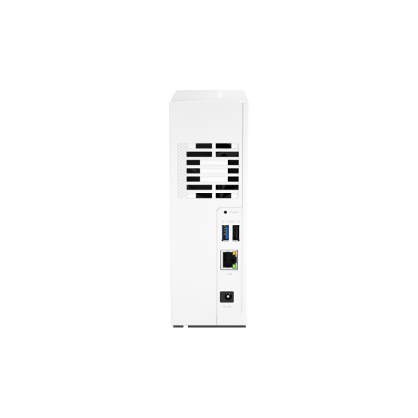 NAS QNAP TS-133-US de 1 bahía, ARM Cortex-A55 Quad-core, 2GB DDR4 RAM, (sin disco) (TS-133-US)