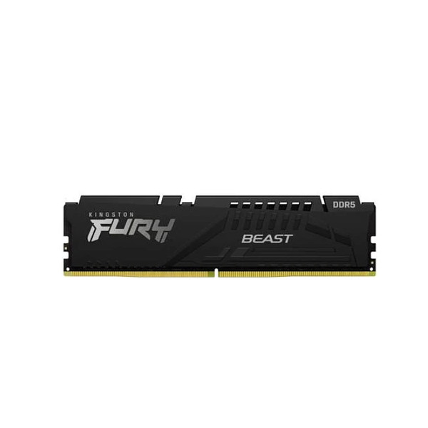 Kingston FURY Beast - DDR5 - módulo - 8 GB - DIMM de 288 contactos - 5200 MHz / PC5-41600 - CL36 - 1.25 V - sin búfer - on-die ECC - negro