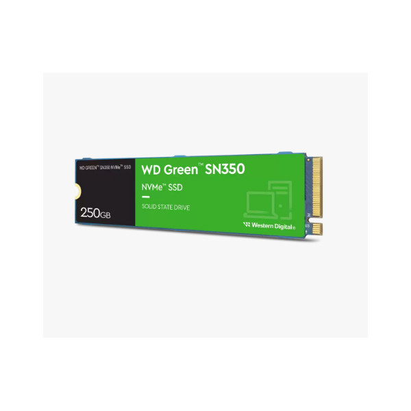 Unidad de Estado Sólido Western Digital Green SN350 de 250GB, NVMe M.2, PCIe 3.0 (WDS250G2G0C)