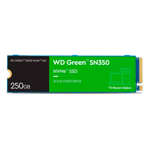 Unidad de Estado Sólido Western Digital Green SN350 de 250GB, NVMe M.2, PCIe 3.0
