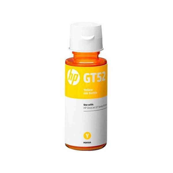 Botella de Tinta Original HP GT52 OEM 50ml Yellow Original