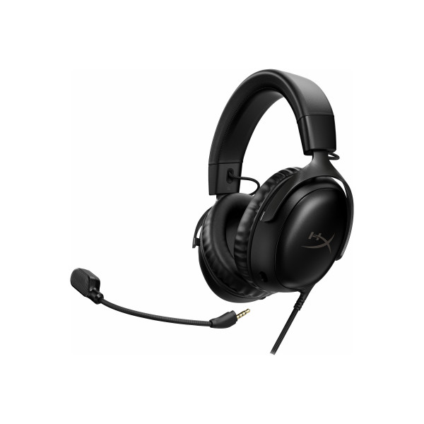 Auriculares HyperX Cloud III Gaming de Tamaño Completo con Cable USB/Conector de 3,5 mm  Negro (727A8AA)