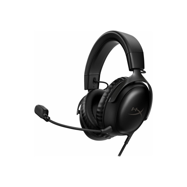 Auriculares HyperX Cloud III Gaming de Tamaño Completo con Cable USB/Conector de 3,5 mm  Negro (727A8AA)