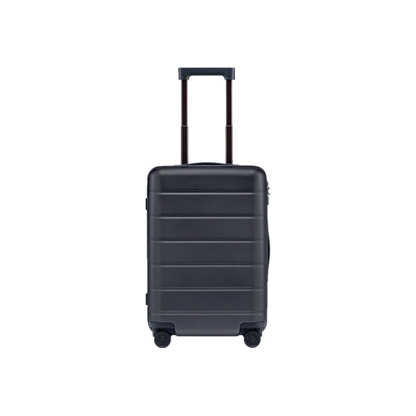 Xiaomi Luggage Classic Maleta 20 pulgadas con lado duro, fabricada en policarbonato con mango de aleación de aluminio, color Gris