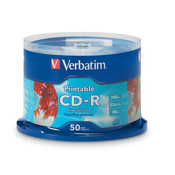 PACK CD-R 50 UNID IMPRIMIBLE