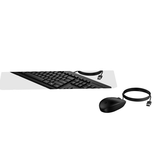 HP - Keyboard and mouse set - Spanish - Wired (AX2Y7AA#ABM)