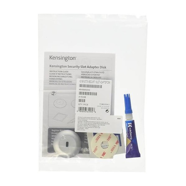 Kensington Security Slot Adapter Kit - Kit de seguridad del sistema - gris (K64995WW)