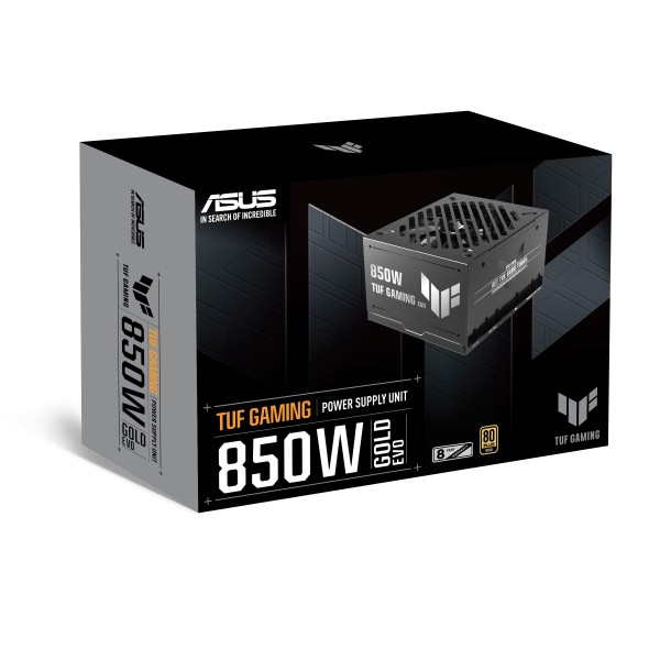 ASUS - Power supply - TUF-GAMING-850G-EVO (90YE00SA-B0AA00)