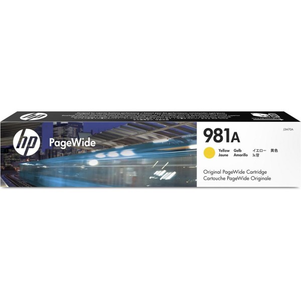 CARTUCHO HP 981A Yellow Original PageWide Crtg (J3M70A)