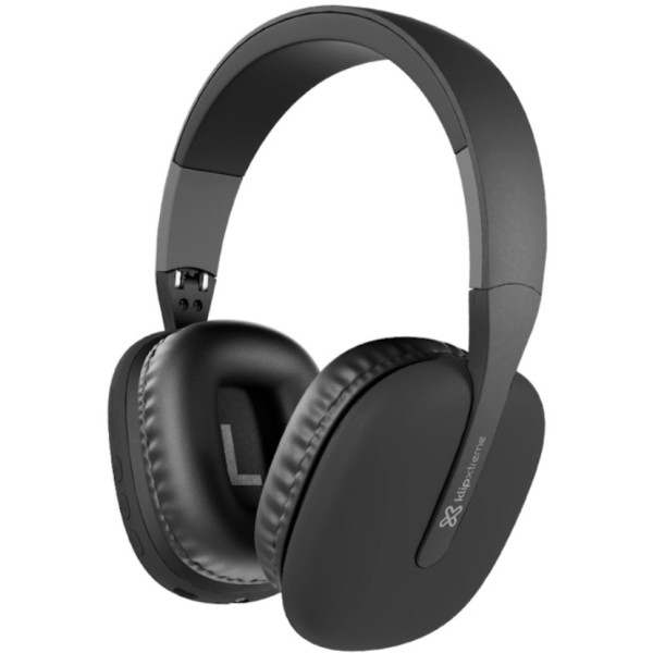 Klip Xtreme - KWH-010BK - Headphones - Para Home audio / Para Portable electronics / Para Professional audio / Para Cellular phone - Wireless - 25Hrs - Black - BT