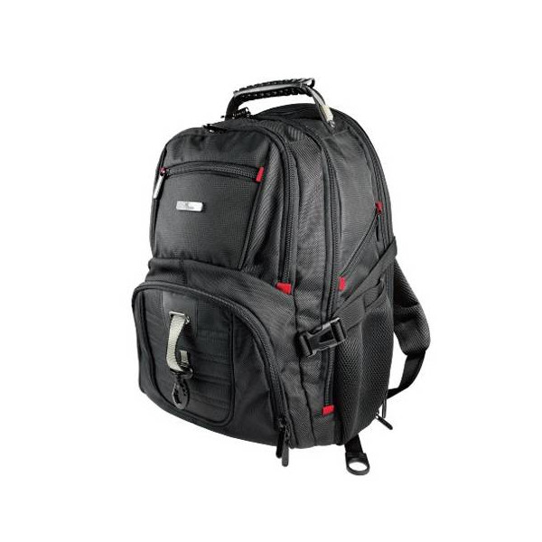 Xtech - Notebook carrying backpack - 17in - Black - Gaming Battlestash  XTB-508