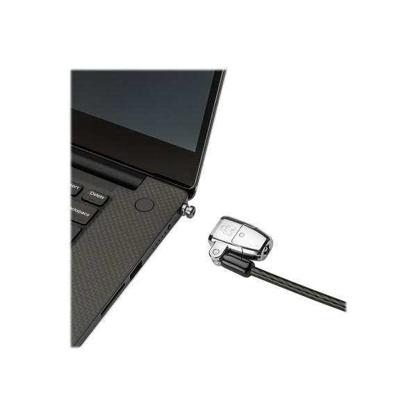 Kensington ClickSafe 2.0 Universal Keyed Laptop Lock - Bloqueo de cable de seguridad - 1.8 m (K68102WW)